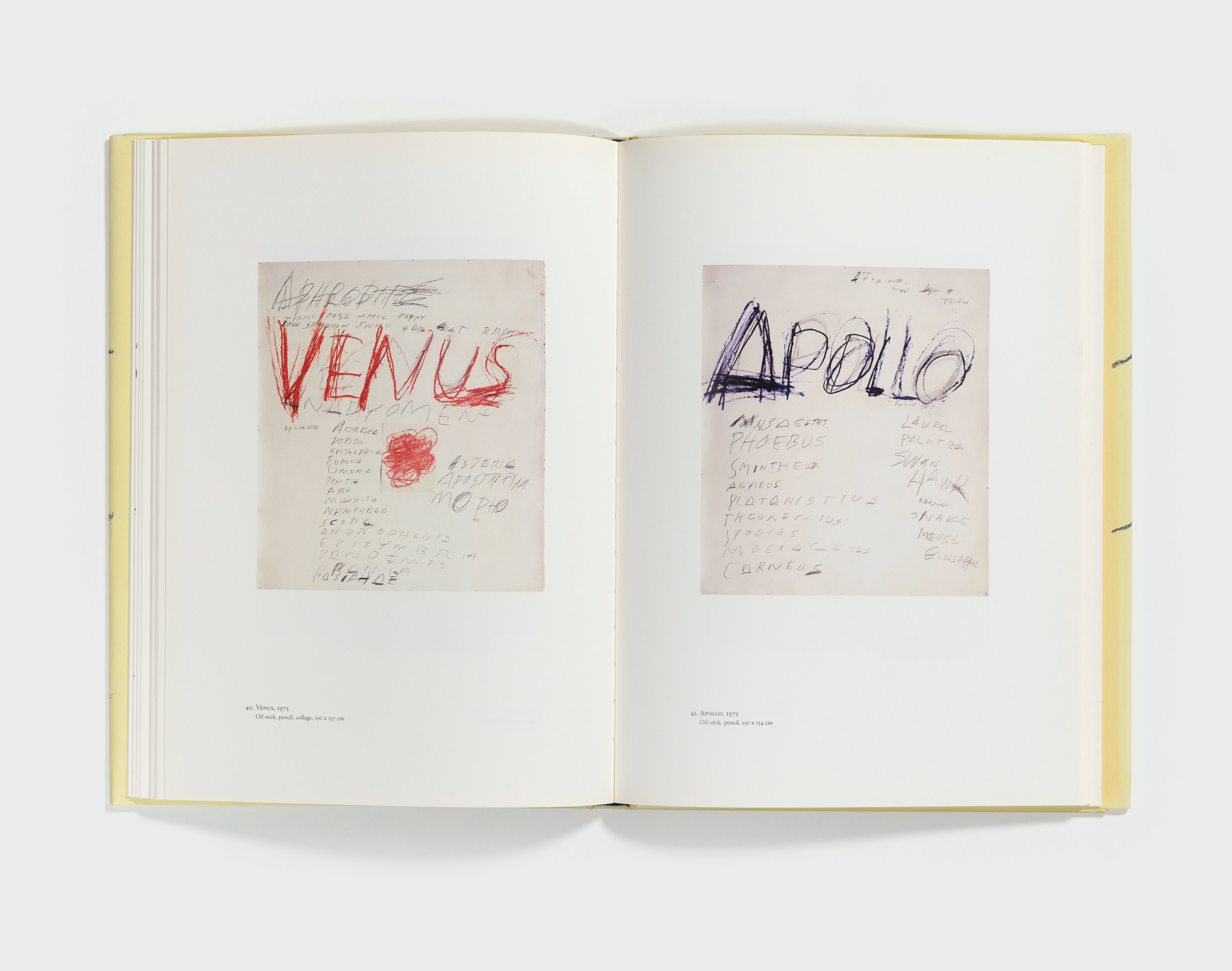 Cy Twombly at the Hermitage: Fifty Years of Works on Paper by Cy Twombly — spread 4