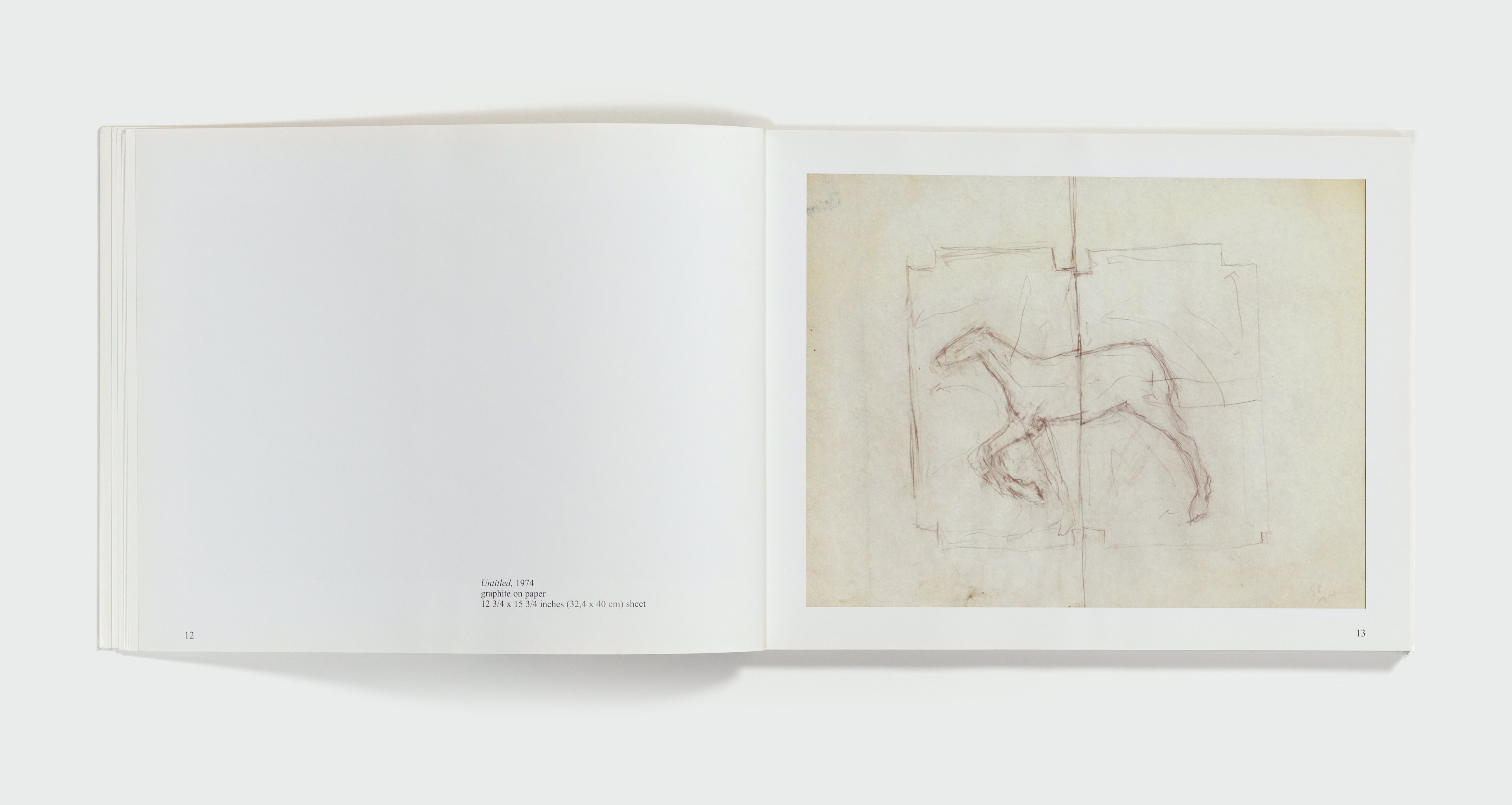 Drawings 1974-2004 by Susan Rothenberg — spread 2