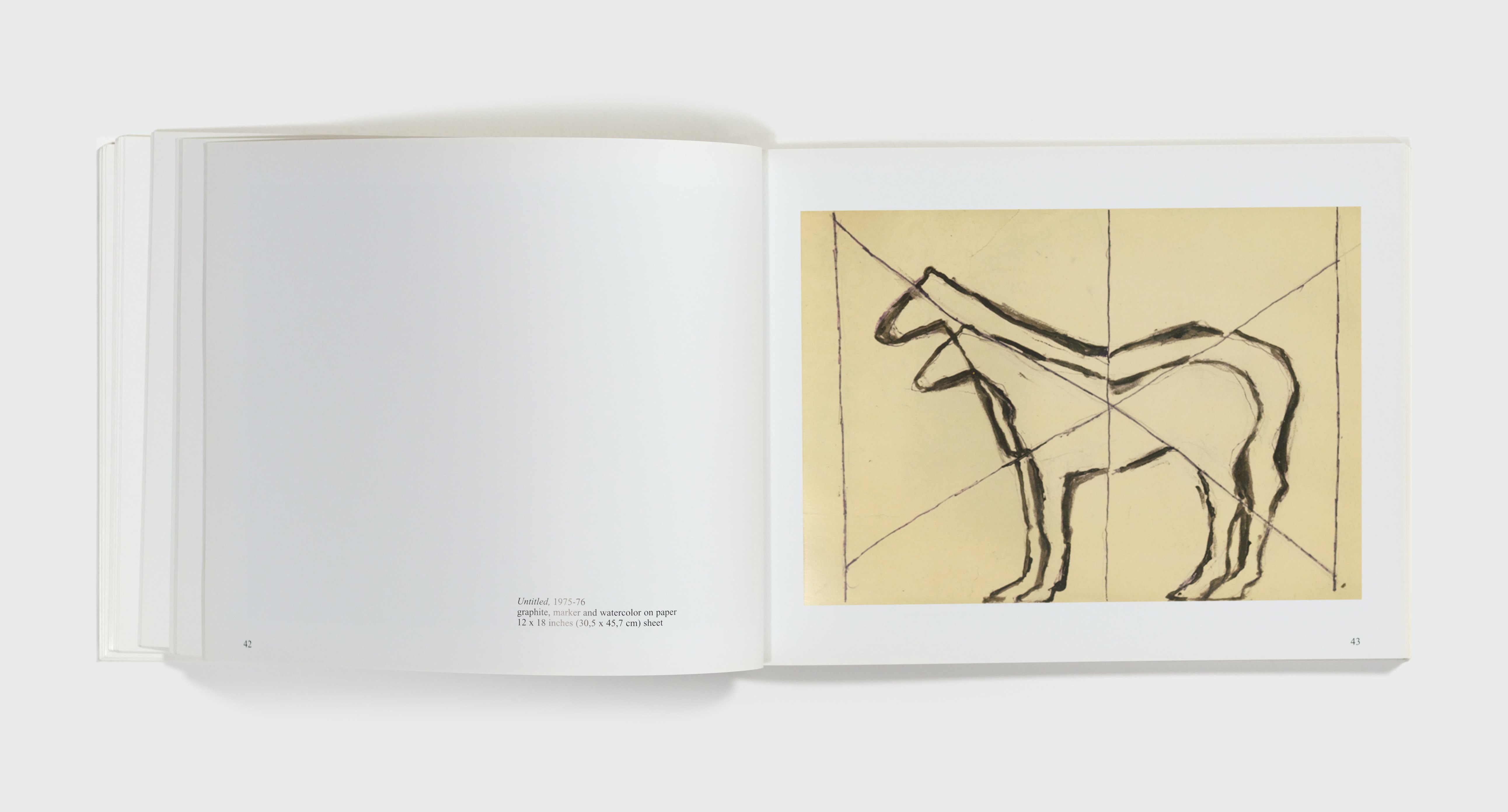 Drawings 1974-2004 by Susan Rothenberg — spread 5