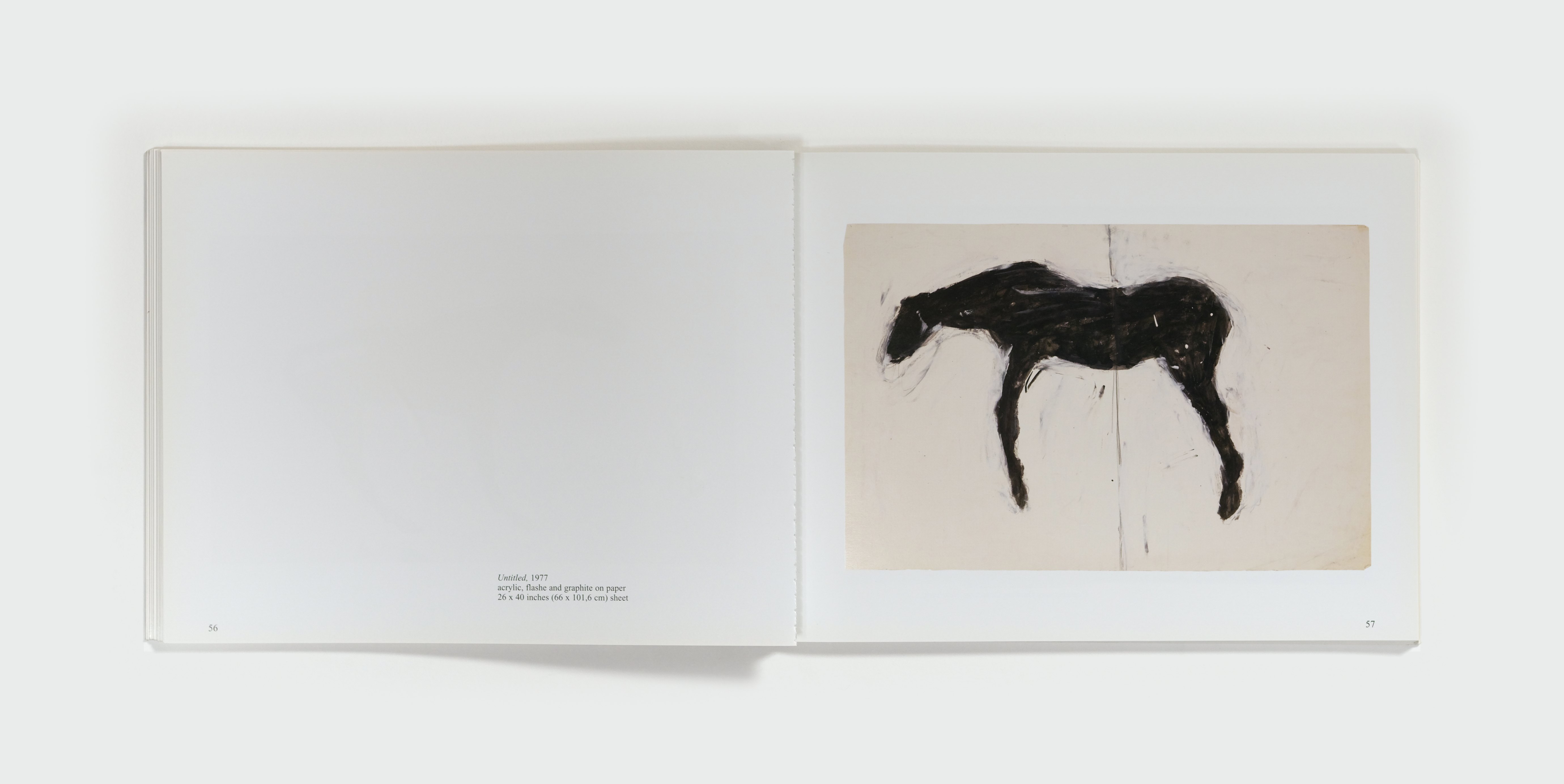 Drawings 1974-2004 by Susan Rothenberg — spread 8