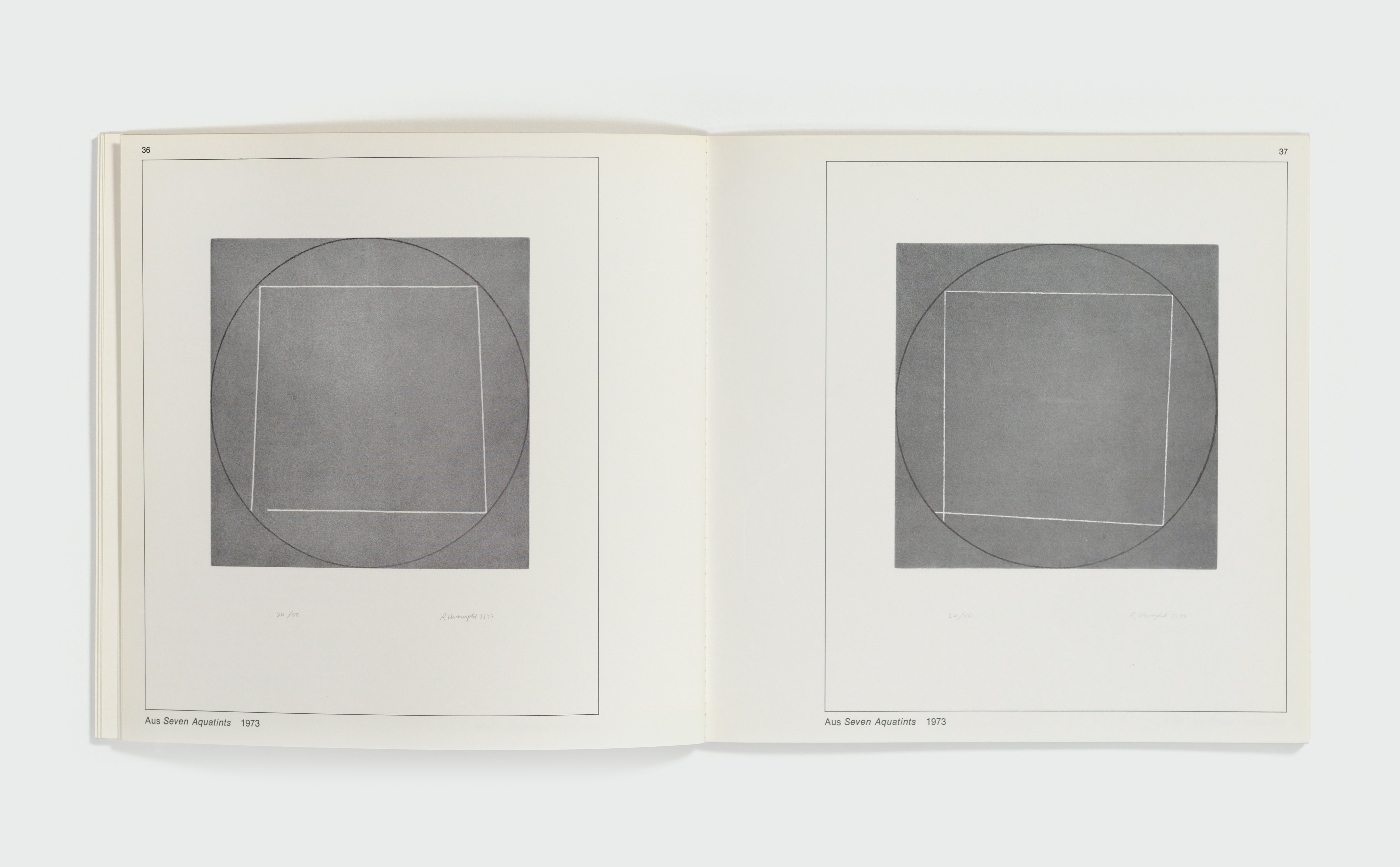 Minimal Art Druckgraphik — spread 3