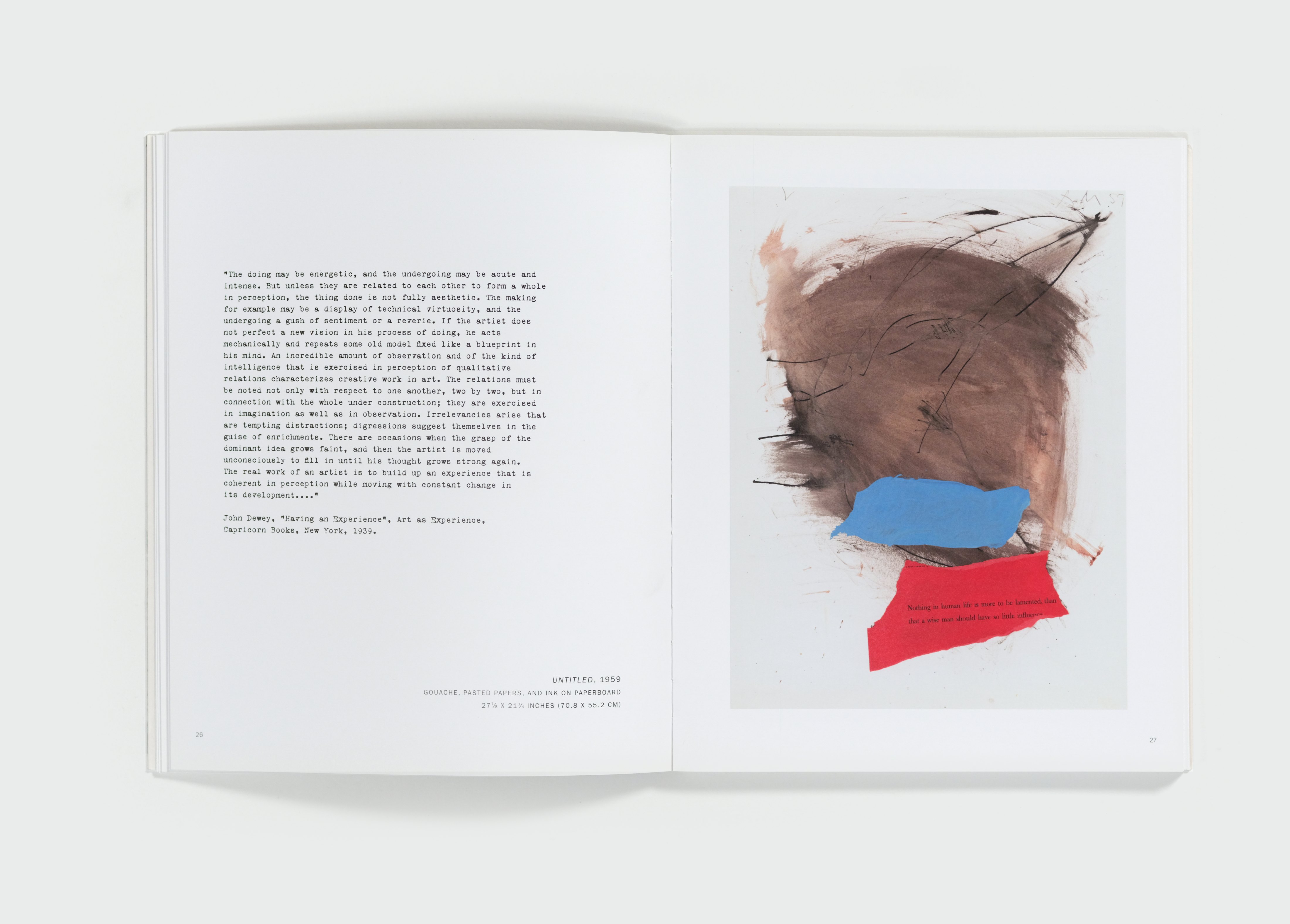 The Art of Collage by Robert Motherwell — spread 1
