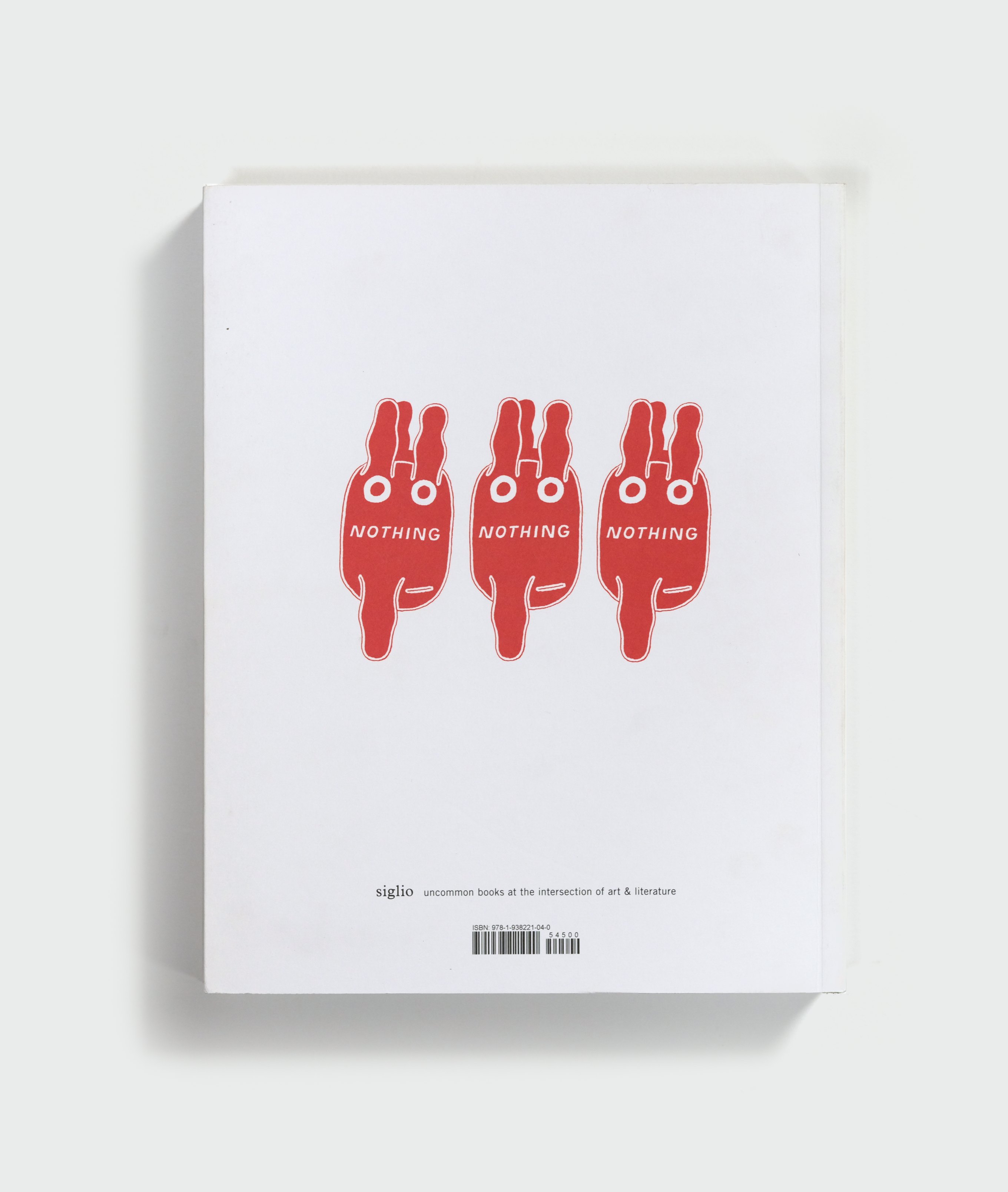 Not Nothing by Ray Johnson — back cover