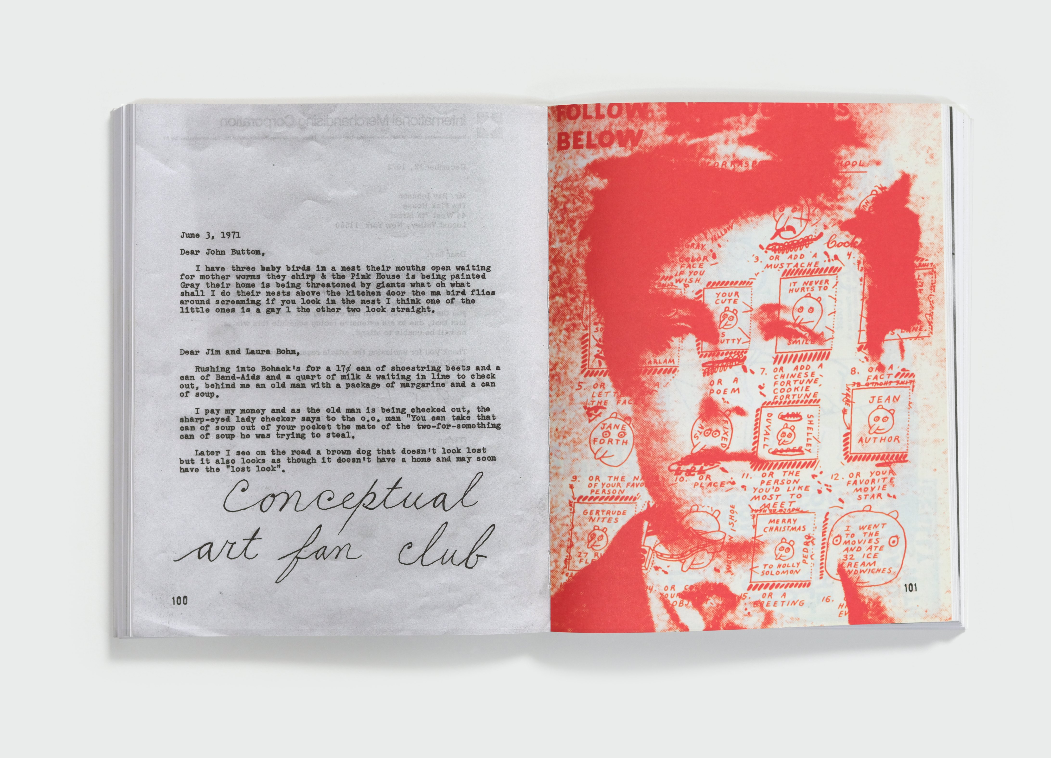 Not Nothing by Ray Johnson — spread 1
