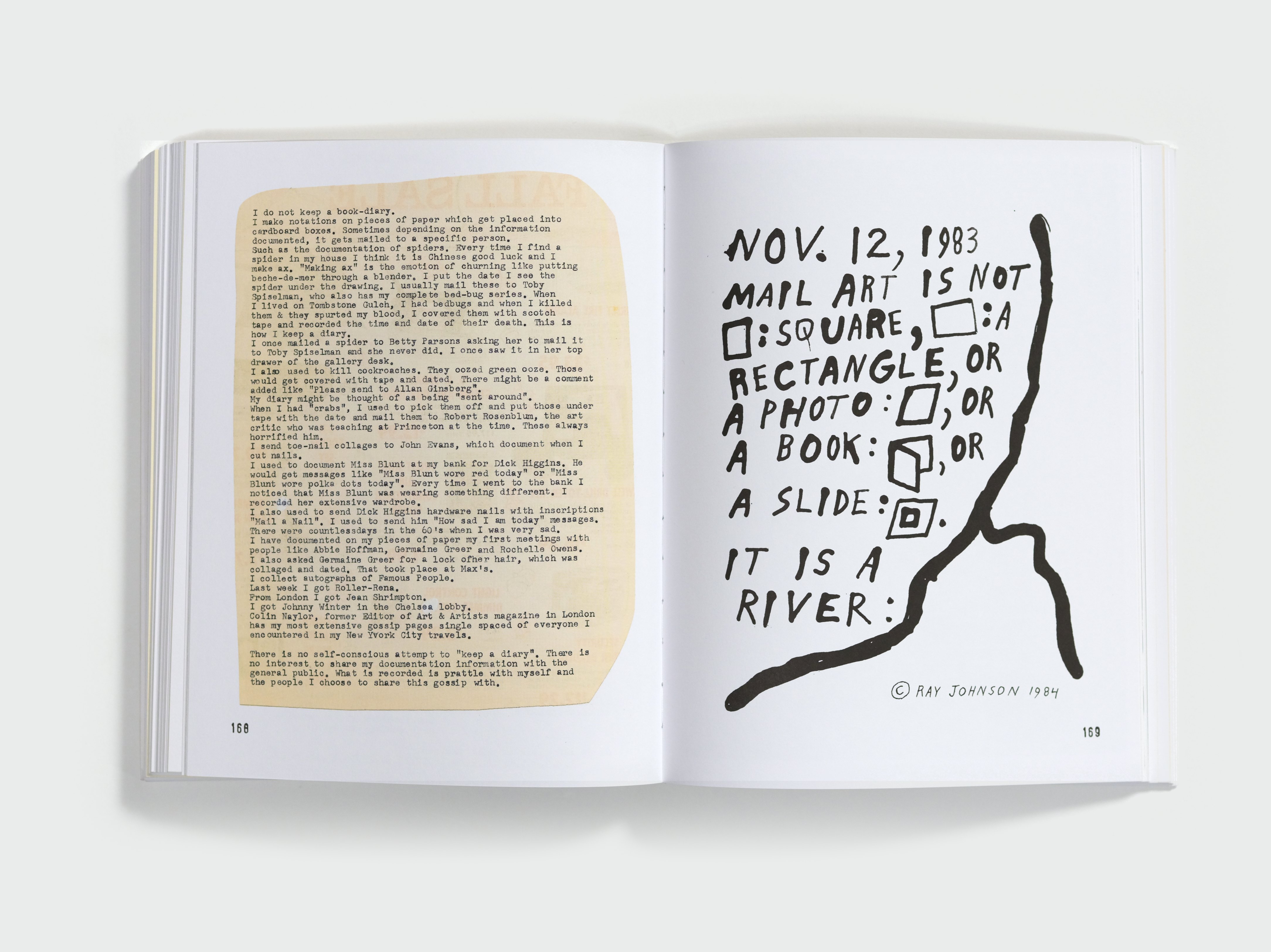 Not Nothing by Ray Johnson — spread 2