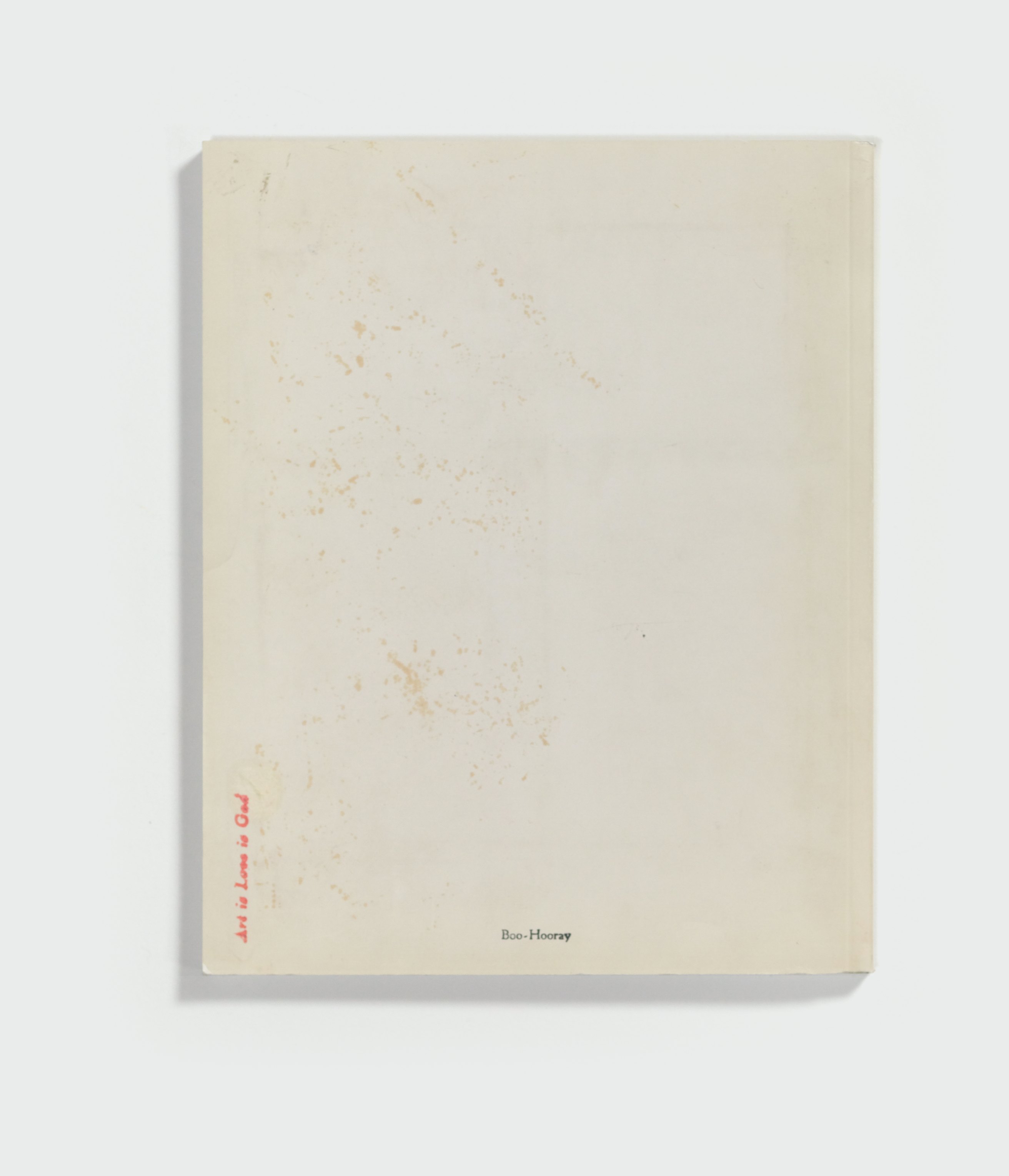 Semina 1955-1964 by Wallace Berman — back cover